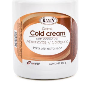 COLD CREMA C/ALMENDRAS Y COLAGENO KANIN 900G