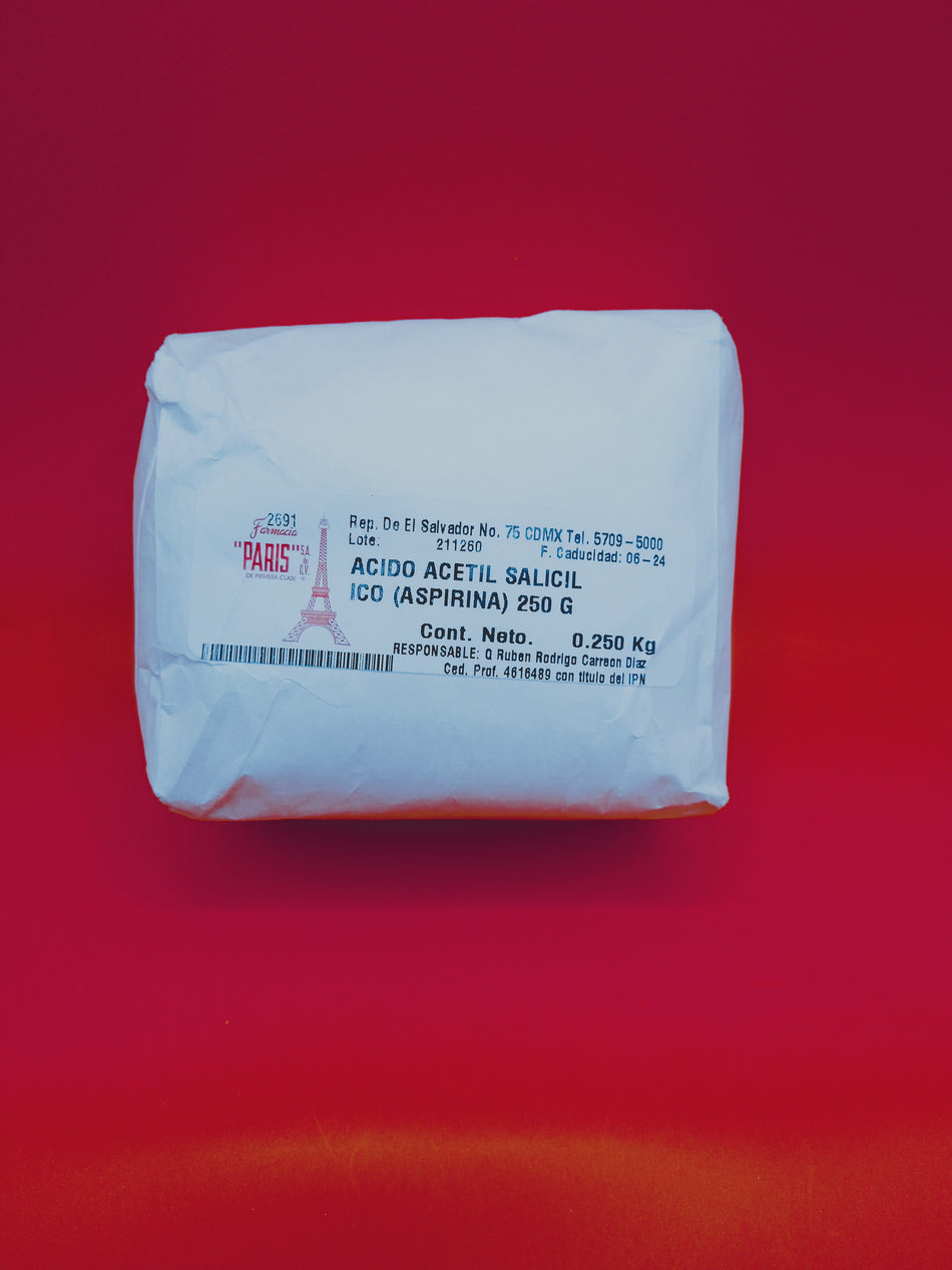 ÁCIDO ACETILSALICÍLICO 250GR
