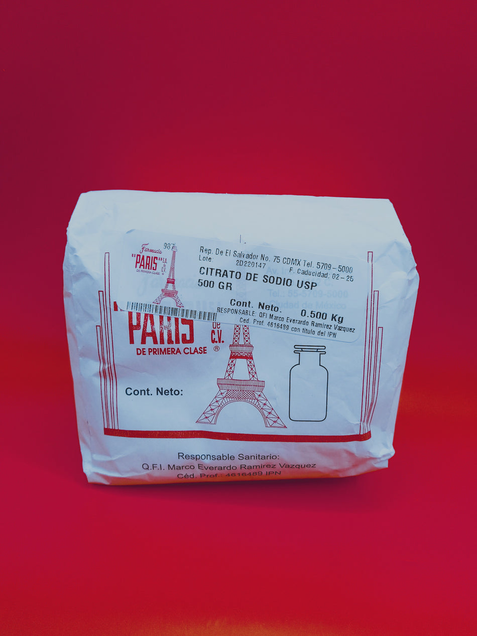 CITRATO DE SODIO USP 500GR