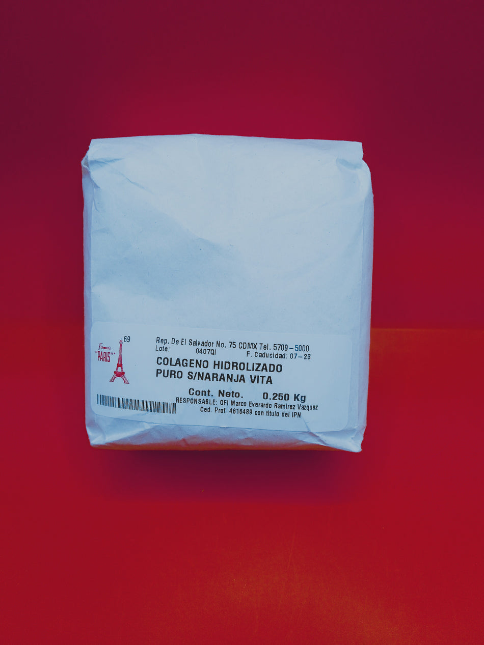 COLÁGENO HIDROLIZADO S/NARANJA 250 GR