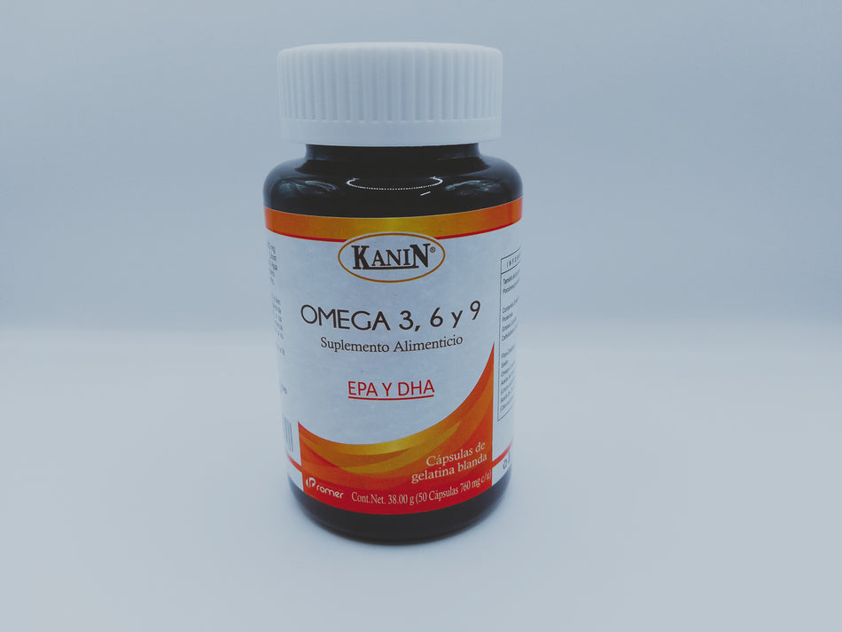OMEGA 3,6 Y 9 (50 CAPS)