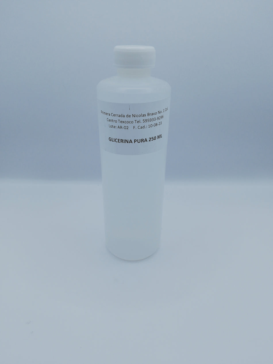GLICERINA PURA 250ML